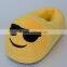 Indoor emoji slipper Smiling face emoji slipper Wholesale indoor cheap emoji slipper