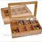 Bamboo Storage Tea Box with lid