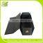 Matt black cardboard wine paper box