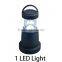 Dry Battery Powered Lantern 17 LEDS Retractable LED Lantern Portable