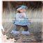 Latest design baby girl dress kid flower decoration frocks cotton frocks designs