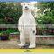 White polar bear animatronic bear