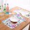 placemat 2016 new design hotel table mat high quality pp dinner Washable durable disposbale printed plastic table placemat