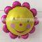 Similing face rainbow balloons wholesale balloons have a nice day balloon 46*40cm