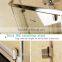 2015 frameless neo-angled toughened glass fold shower cabin