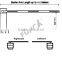 Traffic parking barrier gates for highway
