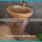 Chinese characteristics pedestal sink bathroom