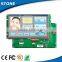 latest 7 inch 800x400 lcd display controller RS232/CPU