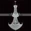 Hight Quality High Ceiling Gold Big Hotel Chandelier with Crystal Ball