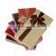 Natural OEM Wholesale Reusable recycled brown kraft paper popcorn box