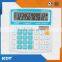 12 digit 112 steps check and correct function colorful electronic calculator