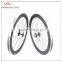 Chinese alloy braking surface track wheels 60mm high clincher disc braking single speed Novatec hub 20H/24H