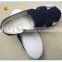 Good quality blue color canvas upper SPU outsole spu cleanroom antistatic shoes
