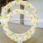 Metal flower wedding arch decoration wedding door arch