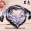 Retro head square scarves