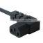 Right Angle 90 Degree Power Cord With Plugs
