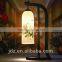 2016 Hot sale modern wood lampbody ceramic shade table reading lamp