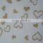 Thin Heart-shaped Glitter Printed Wrapping Non-woven Fabric