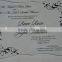 2016 High Quality Acrylic Wedding Invitation Card Acrylic Invitation Card