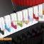 Elegant design laundry hanger rack colourful piano clothes walls