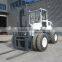 SZMC6000 rough terrain forklift with automatic transimission, high mast, bale clamp