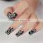 2016 new nail art designs wedding white lace nail wrap Glitter nail sticker BeautySticker