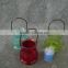 Hanging glass candle holder/candle jar,garden decor
