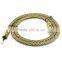 High speed black Fiber Optic Audio Cable Toslink Plug to Optical 3.5mm Jack Cable