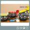 400ml Soup Mug With Spoon and Lid Black With Handpainted