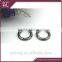 Guangzhou metal ring for bag accessory,15mm metal ring, metal round ring for handbag