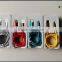 colourful braided micro v8 and I5 gold plated usb cable with aluminium alloy shell
