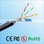 Professional high speed lan utp cat5e /cat6 /cat6a outdoor network cable