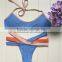 Hit Color bandage girl bikini swimwear