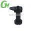 JAL002 90 to 140mm black pp adjustable cabinet leg
