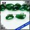 Natural Semi-Precious Stone 10x14MM Pear Cut Green Agate