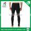 Ramax Custom Mens Black Compression Running Tights With Back Zip Pocket