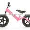 No-Pedal Balance Bike 12 Classic Children Training Bike 18 Months to 5 Years Pink without pedals