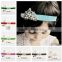 New arrival Kids pearls Crown accessories, glittery elastic head wraps