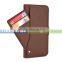 New arrival card slots /card holder leather stand case for samsung s7 edge
