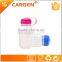 Easy carrying 400ml transparent plastic kids water bottle