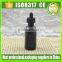 e-liquid glass bottles clear glass bottle with tip dropper lid