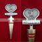 2014 new design Zinc alloy constellations wine bottle stopper bronze color
