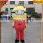 2015 hot sale adult minion mascot costume /child minion costume / minion mascot costume for advertising