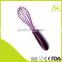 kinds of color whisk egg beater with eggplant handle