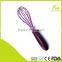 kinds of color whisk egg beater with eggplant handle