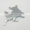 Factory price custom cow car badge make online free