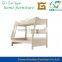 2015 hot sale beige color modern design bunk bed home kid bedroom furniture bed