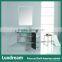 Elegant Luxury Free Standing Glass Basin Bathroom Vanity