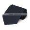 2016 high quality custom handmade black boys polyester woven jacquard ties