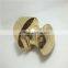 Oem factory die casting metal zinc alloy wine cap gold plating , gold plated decorative metal cap